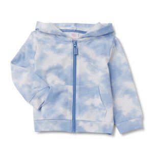 Wonder Nation Baby Girl'S Zip Up Hoodie (NEW /12m)